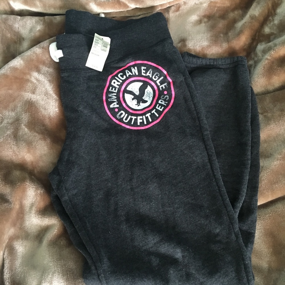 soft american eagle sweatpants